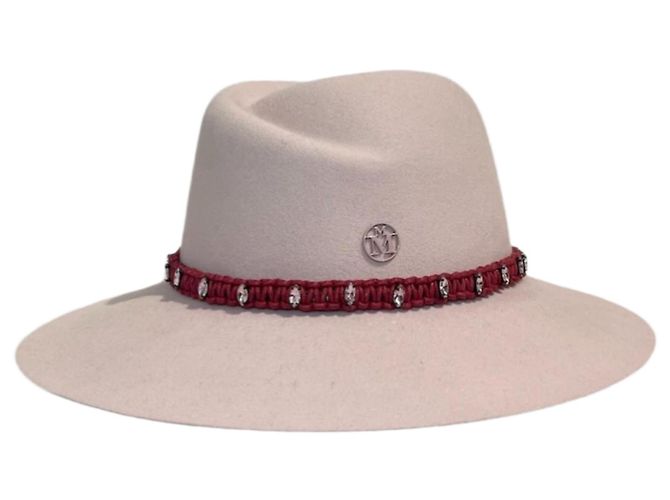 Chapeau Maison Michel rose T.M Pink