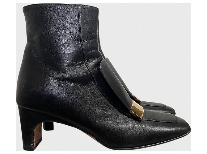 Botines Sergio Rossi negros T.36