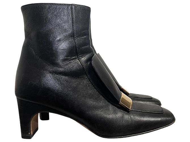 Botines Sergio Rossi negros T.36