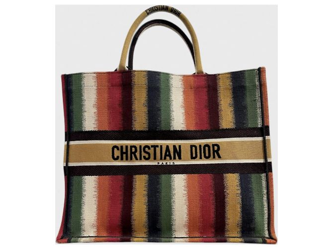 Autre Marque Saco cabas Dior Book Tote Multicor