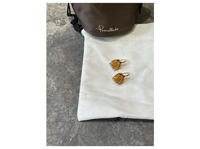Pendientes Pomellato Nudo Classic Dorado