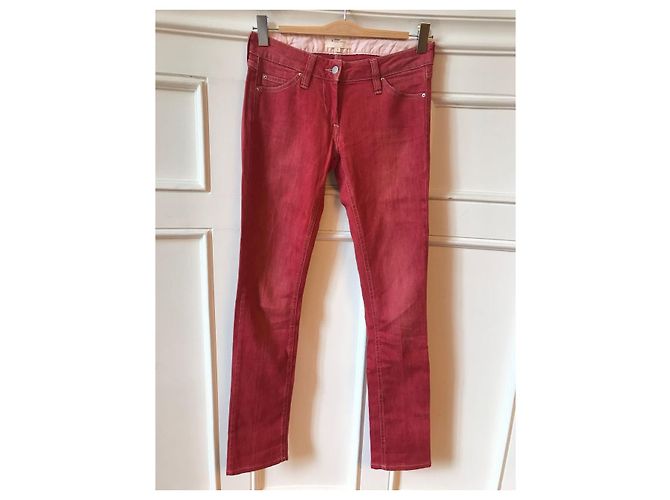 Isabel Marant Etoile Jeans Isabel Marant T.1 Rosso