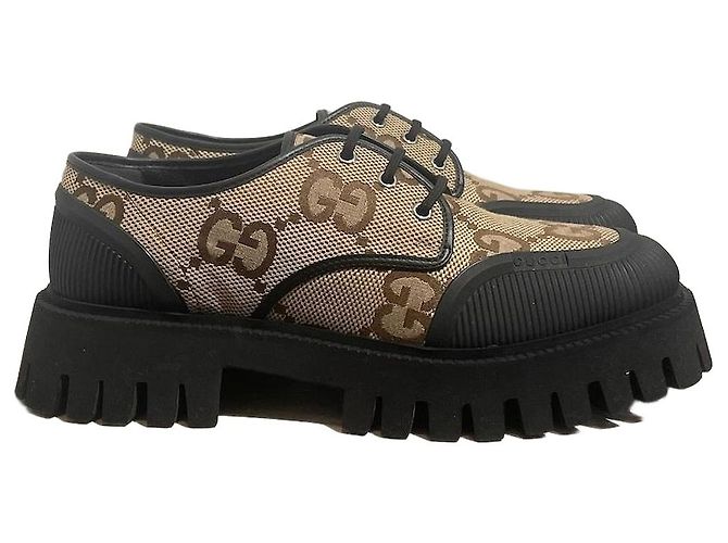 Derbies Gucci maxi GG T.43,5 Beige