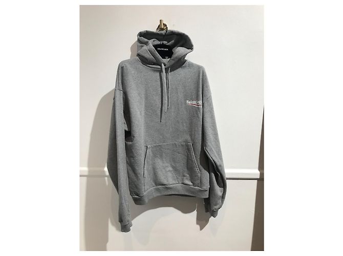 Sweat Balenciaga cinza T.XL