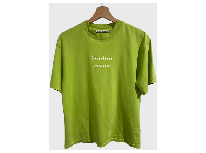 T-shirt Acne Studios verde T.XS
