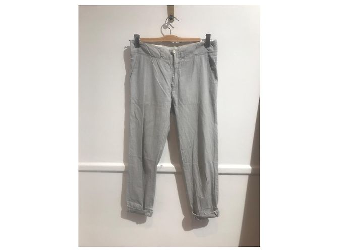 Pantalones Vanessa Bruno T.36 Azul