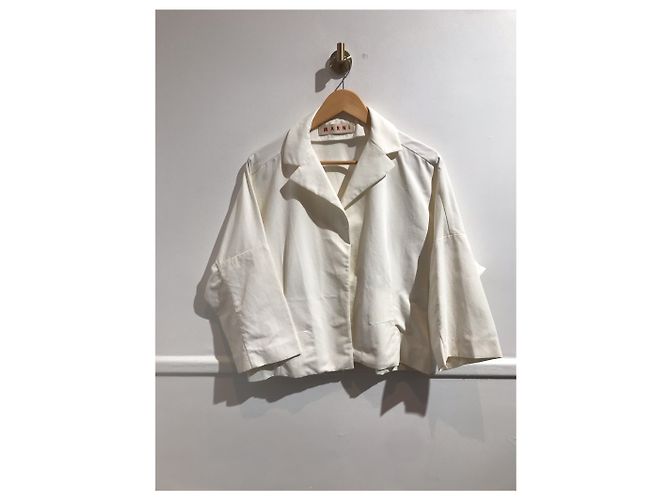 Marni Jacke weiß T.40