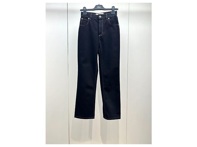 Jeans Loewe Neri in Denim Multicolore