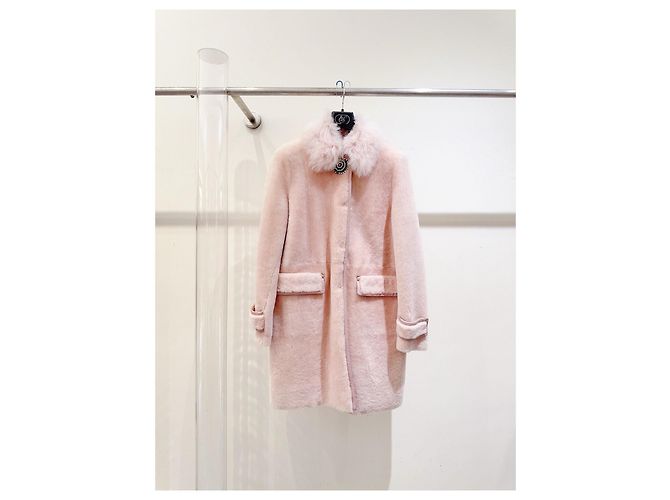 Miu Miu Pink Shearling Jacket Multiple colors