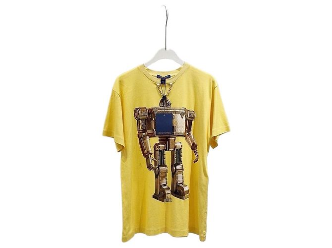 Louis Vuitton Robot Graphic Print Cotton Top