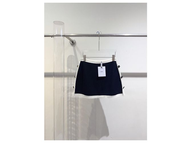 Autre Marque Falda Dior Lucky Star de Tweed Multicolor
