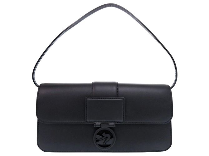 Borsa a tracolla Longchamp Box Trot One Shoulder Bag Nero
