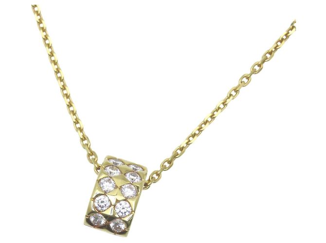 Collana Boucheron in oro giallo 18K e diamanti