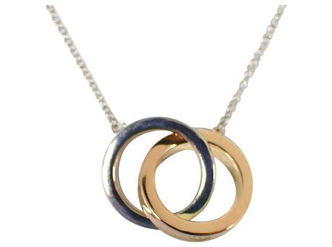 Autre Marque Collar Tiffany & Co. 1837 Interlocking Circle