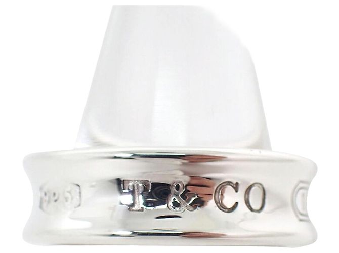 Autre Marque Anillo Alianza Tiffany & Co. 1837 en Plata Sterling