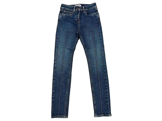 Vaqueros Slim de Denim Azul Miu Miu