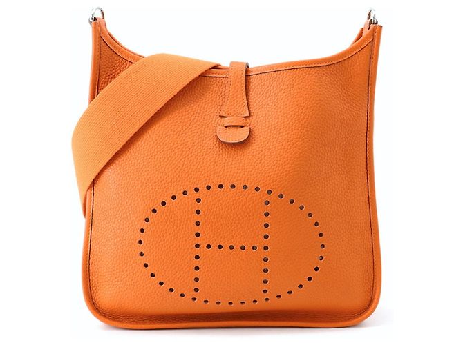 Hermès Bolsa de ombro Hermes Evelyne 1 PM Laranja