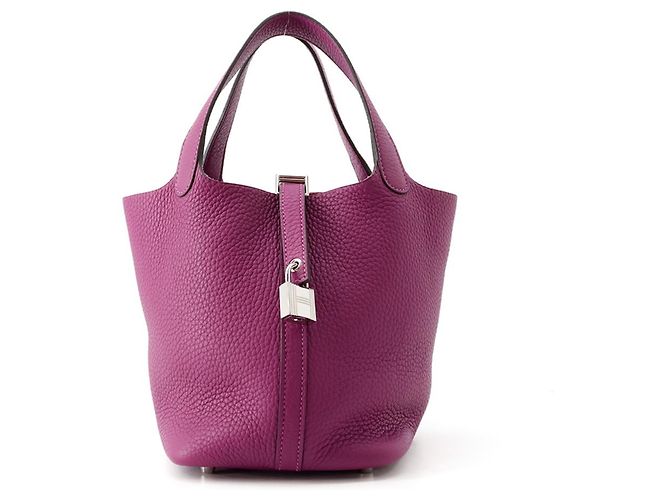 Hermès Sac cabas Hermes Picotin Lock PM Anemone