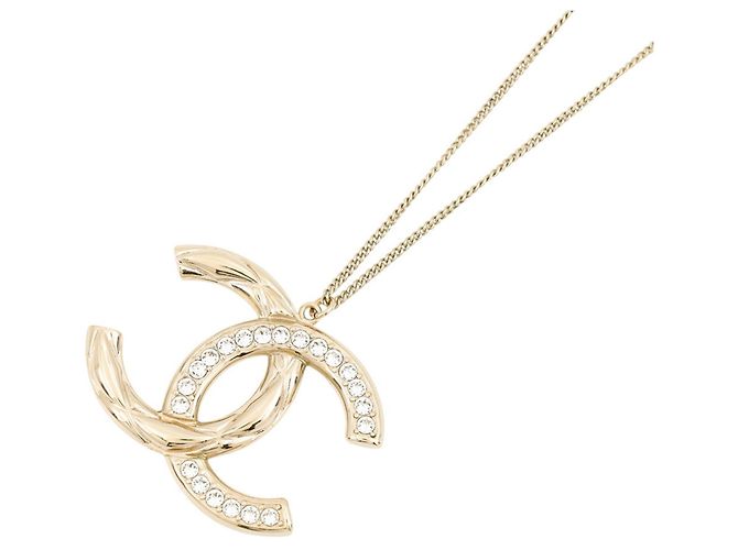Collana Chanel con logo Coco D'oro