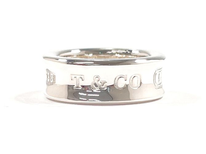 Autre Marque Anel Tiffany 1837 Medium Tiffany & Co. Prata