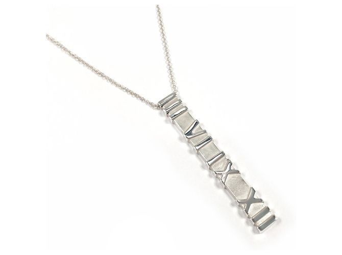 Autre Marque Collana Tiffany & Co. Atlas Bar Argento