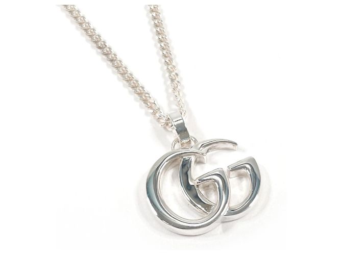 GUCCI Double G Halskette Silber