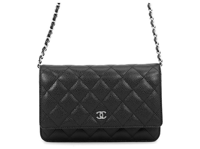Timeless Cartera con cadena Chanel Classic Matelassé Negro