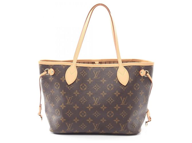 Sac cabas Louis Vuitton Neverfull PM Marron