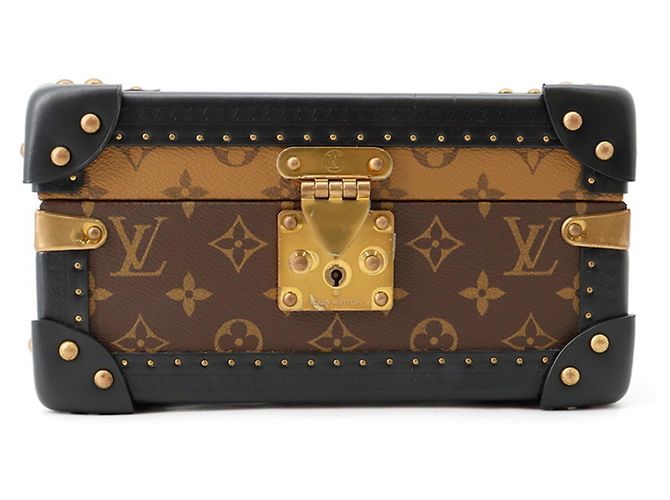 Estuche de Joyería Louis Vuitton Monogram Reverse Negro