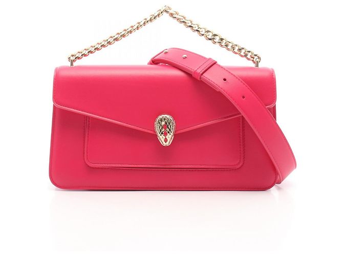 Bulgari Bolsa 2-Way Bvlgari Serpenti Forever Rosa