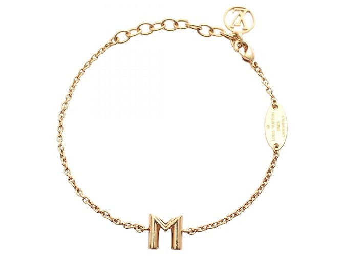 Pulsera de dijes Louis Vuitton LV&ME M Dorado