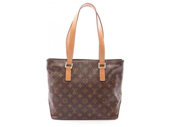 Bolsa de Ombro Louis Vuitton Cabas Piano Marrom