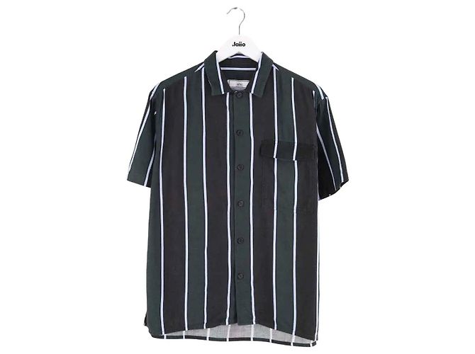 Camisa Ami de algodão verde Homem L