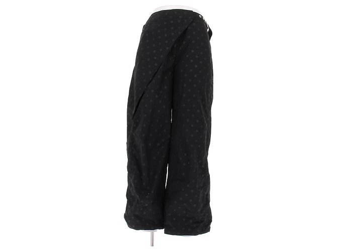 Autre Marque Pantalones de lunares negros DAMSON MADDER de algodón