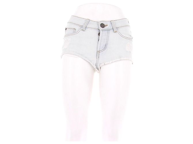 Autre Marque Mini shorts azul claro