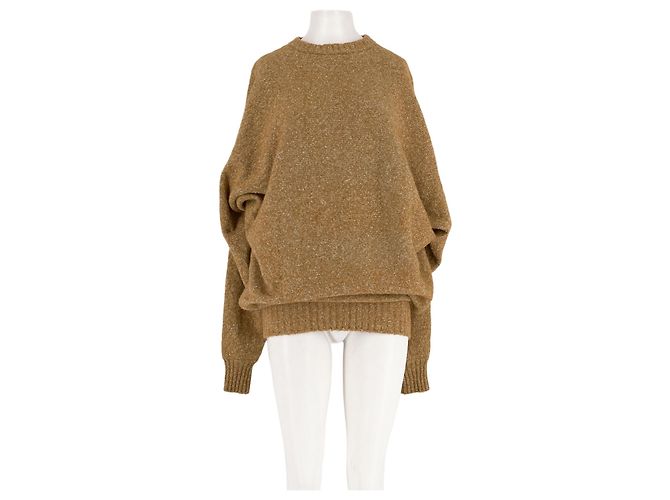 Autre Marque RAEY Baumwollpullover Camel Größe S Kamel