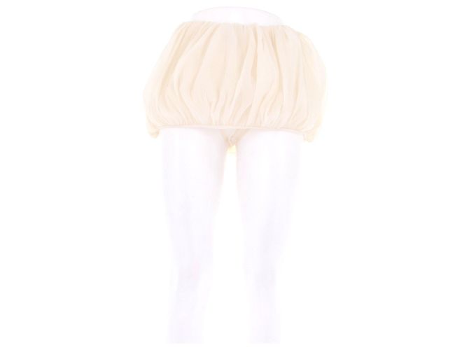 Autre Marque DATT Mini Shorts Beige