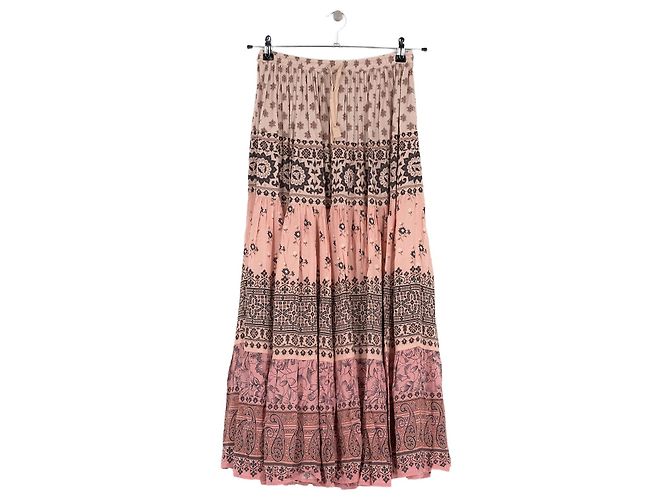 Autre Marque Gonna lunga rosa