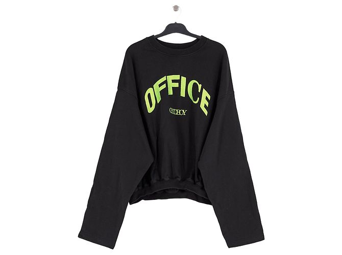 Autre Marque GOODBOY Baumwollpullover schwarz