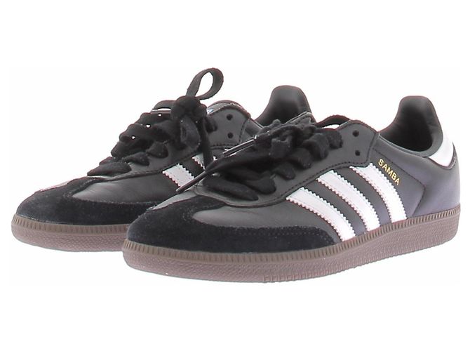 Baskets Adidas Samba en daim noir 38