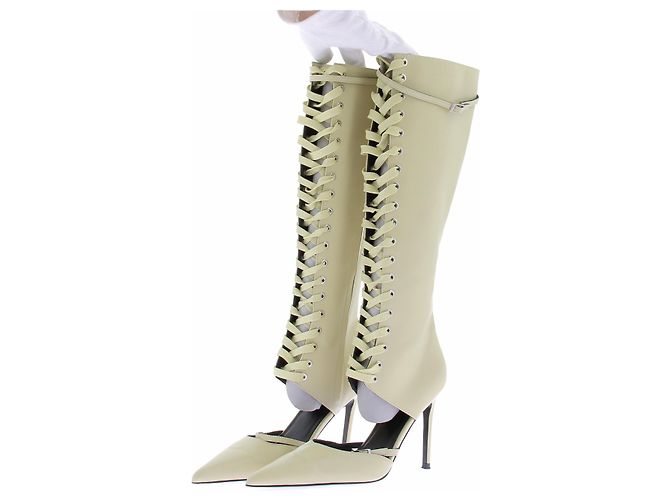 Autre Marque Bottes vertes "Ostrich"
