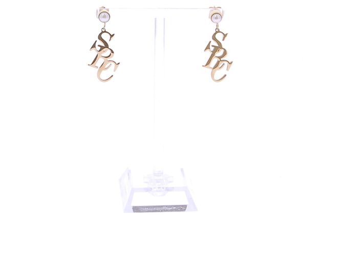 Autre Marque "SRC" Ohrringe Golden