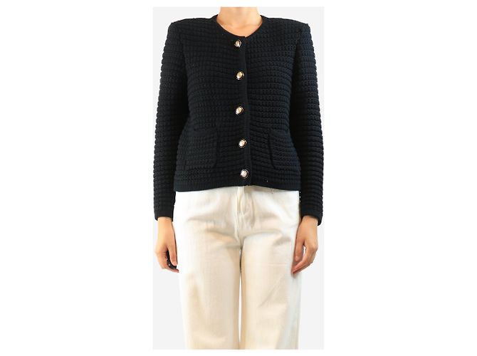 Ba&Sh Cardigan Gaspard negro - talla M