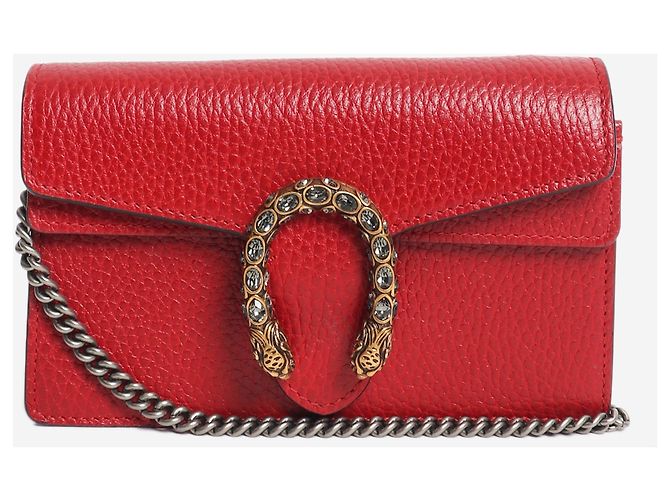 Gucci Mini borsa a tracolla Dionysus rossa Rosso