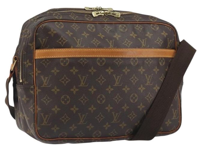 LOUIS VUITTON Monogram Reporter GM Shoulder Bag M45252 LV