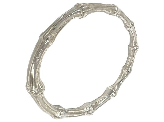 Autre Marque Bracciale rigido Tiffany Vintage Bamboo Argento