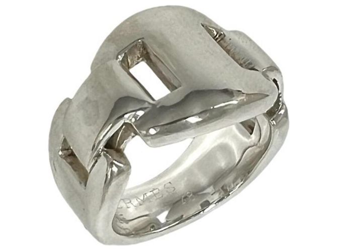 Hermès HERMES Cassiopeia Bandring Silber