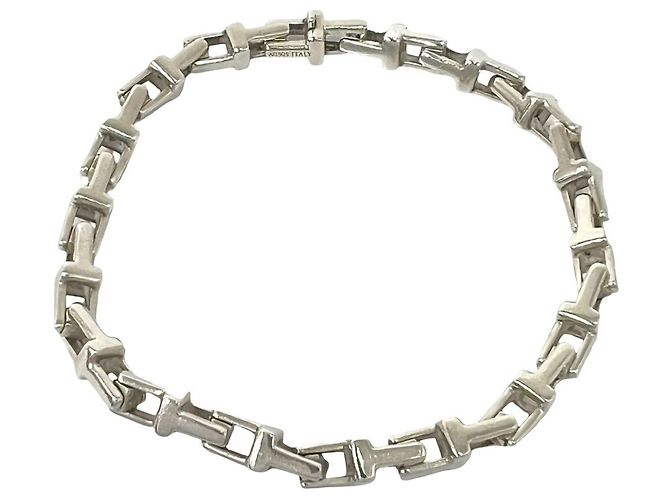 Autre Marque Pulseira de Berloques em Prata Tiffany & Co.