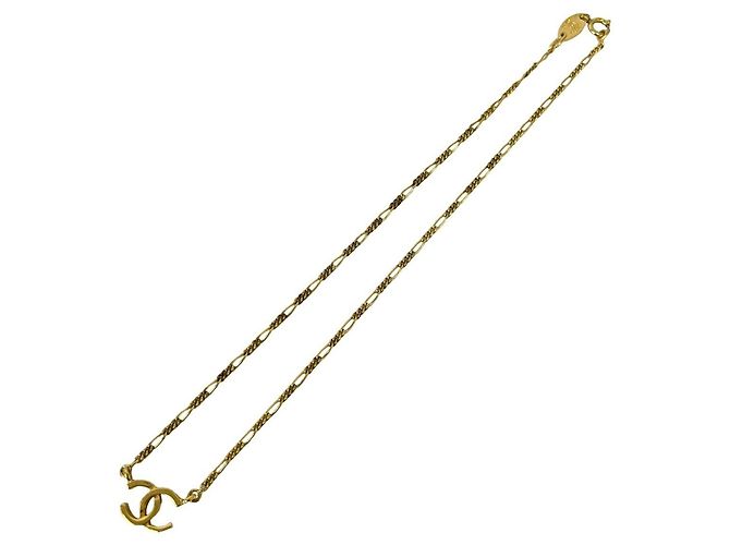Collana CHANEL Vintage Motif Coco Mark D'oro
