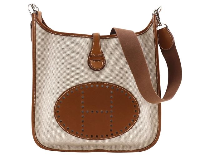 Hermès Borsa a tracolla Hermes Evelyne 1 PM Marrone